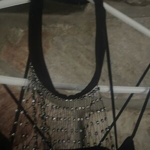 Express Elegant Black top size small.  NWT